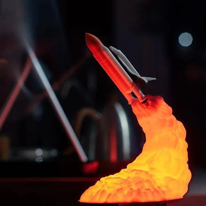 3D Print Space Shuttle LED Nachtlampje