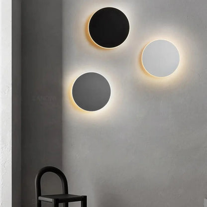 Moderne Scandinavische Ronde LED Sensor Wandlamp
