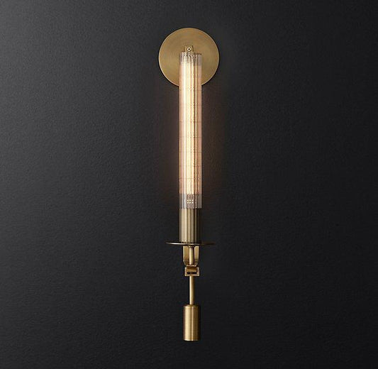 Frans Classicisme Luxe Messing Wandlamp