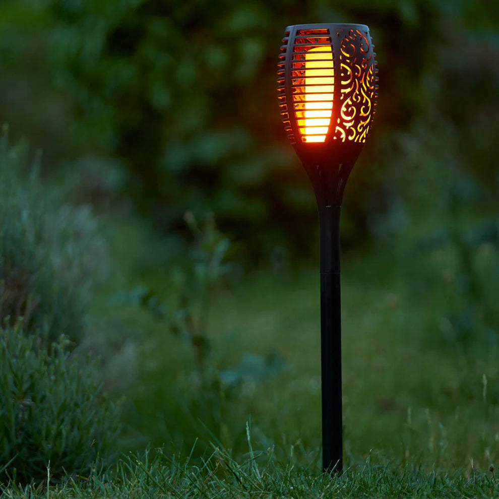 Magische Zonne-energie Luxe Tuinfakkel