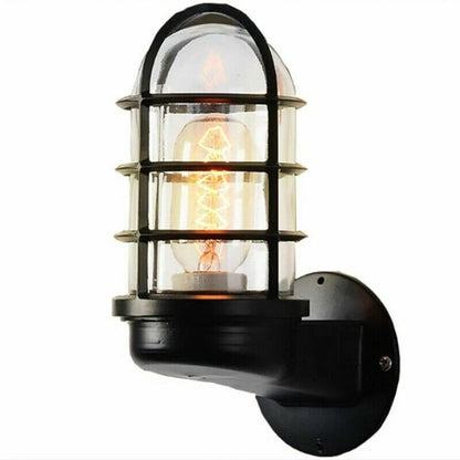 Industriële Waterdichte Aluminium Ronde Kooi Wandlamp