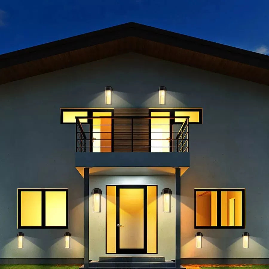 Duurzame IP65 Zonne-Energie Buiten Wandlamp