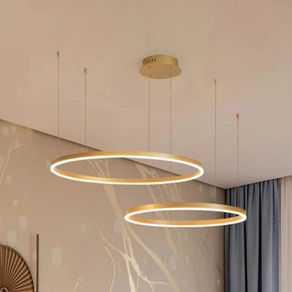 Arisha hanglamp -Modern metaal Tir-Cirkel