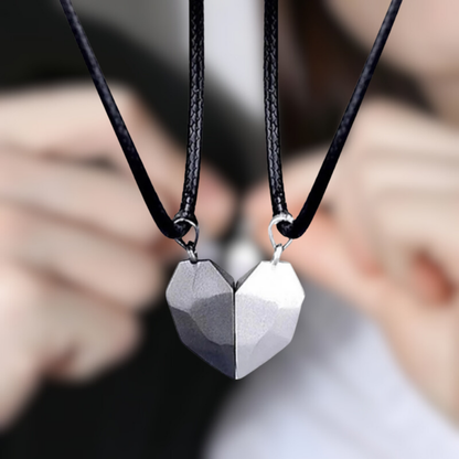 Ketting Koppel Hart Magnetisch ECG Sieraad