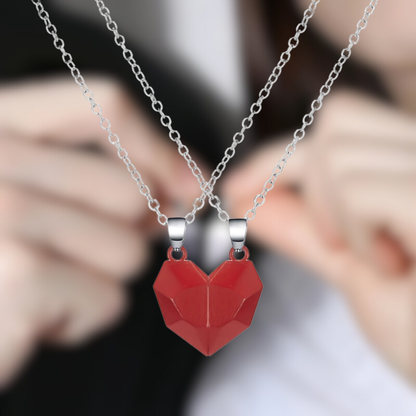 Ketting Koppel Hart Magnetisch ECG Sieraad
