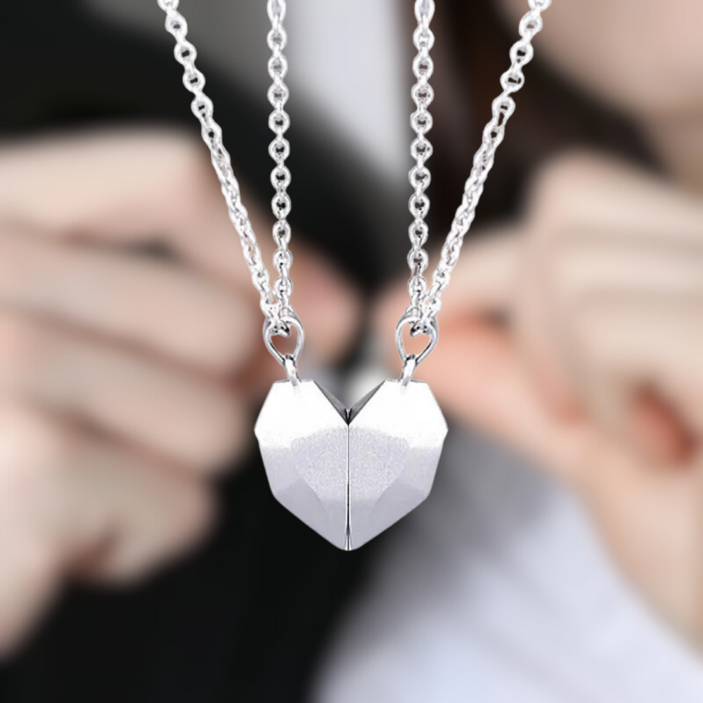 Ketting Koppel Hart Magnetisch ECG Sieraad