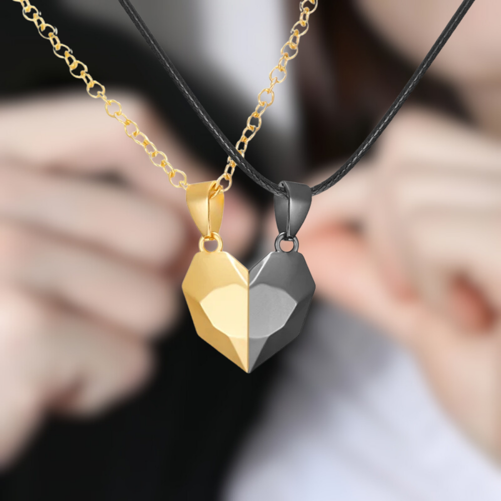Ketting Koppel Hart Magnetisch ECG Sieraad