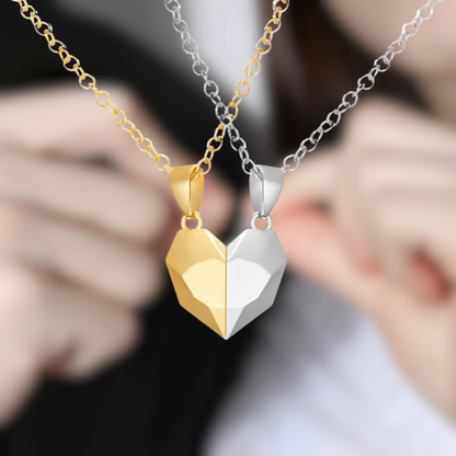Ketting Koppel Hart Magnetisch ECG Sieraad