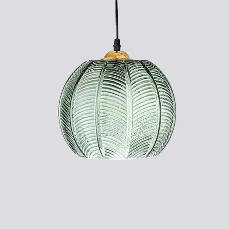 Retro LED Hanglamp van Ijzer en Glas