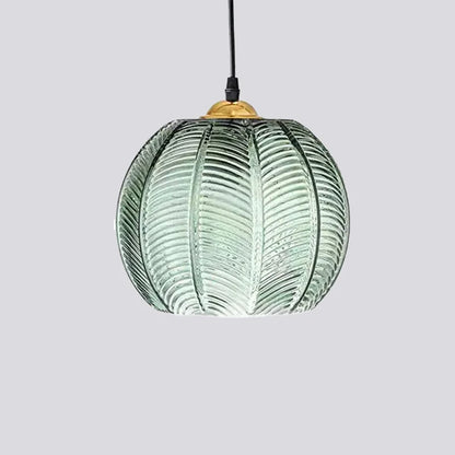 Retro LED Hanglamp van Ijzer en Glas