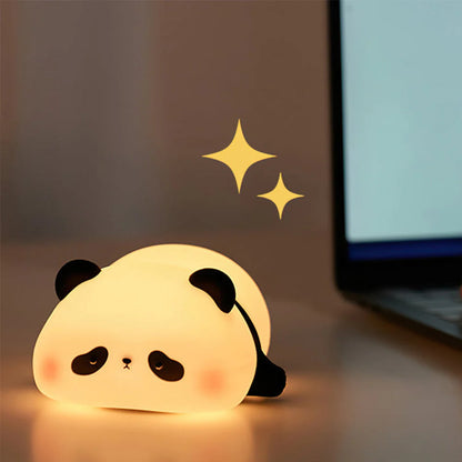 Panda Glow LED Siliconen Schattige Tafellamp