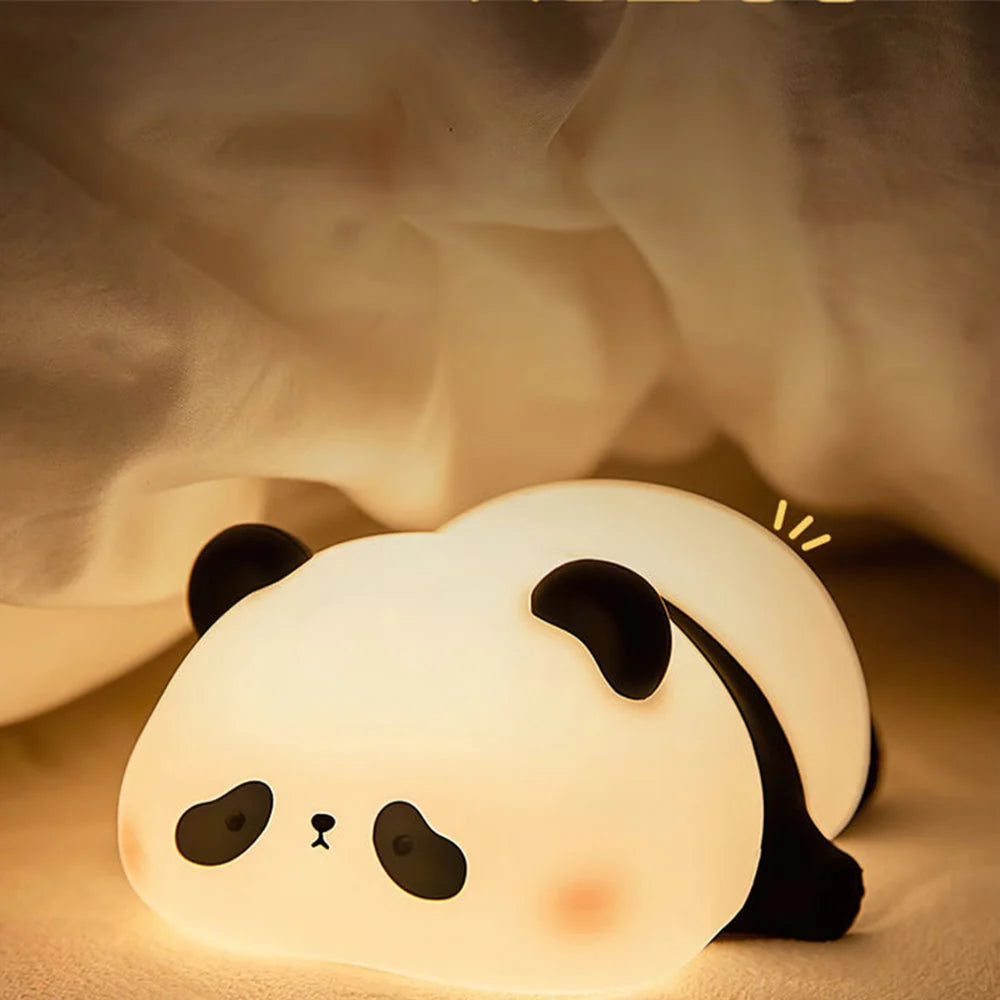 Panda Glow LED Siliconen Schattige Tafellamp
