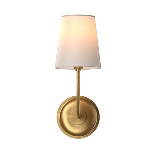 Luxe Wandlamp met Messing Accenten