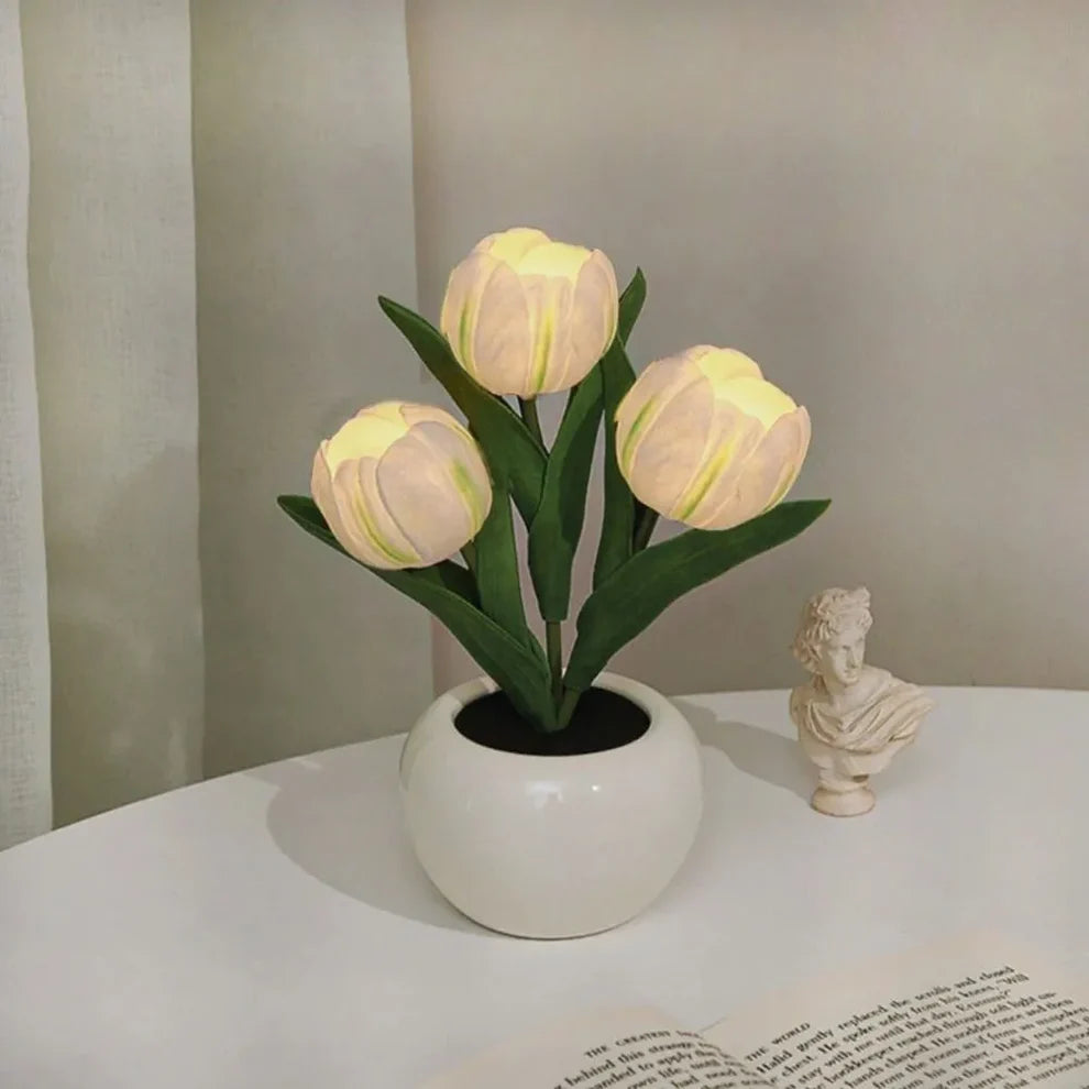 Tulpen Nachtlamp Sfeervolle Bloemenverlichting