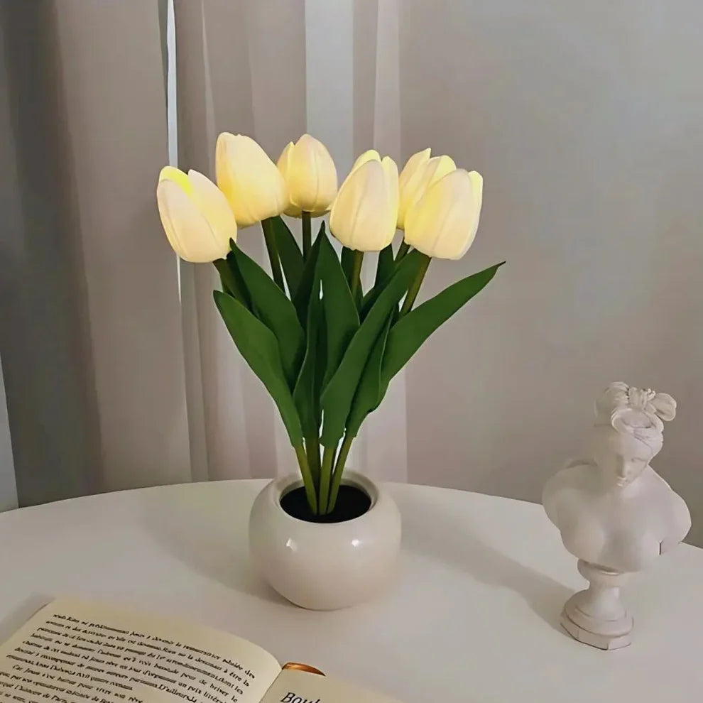 Tulpen Nachtlamp Sfeervolle Bloemenverlichting