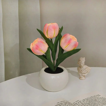 Tulpen Nachtlamp Sfeervolle Bloemenverlichting