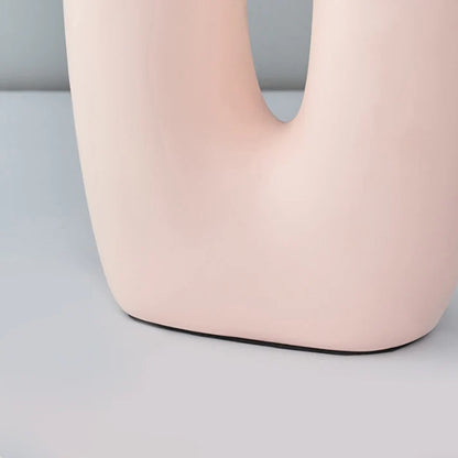 Minimalistisch Zachte Kleuren Dubbel Glas Tafellamp