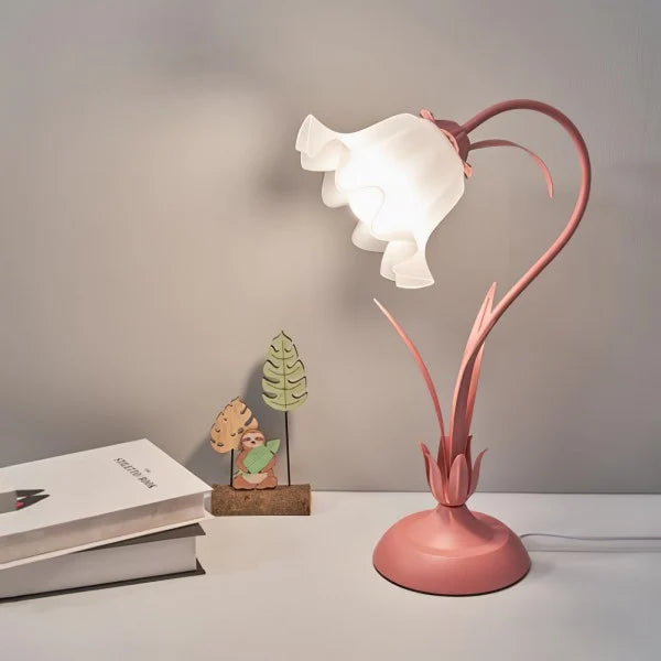 Verstelbaar Vintage Bloementafellamp
