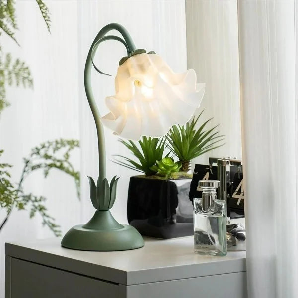 Verstelbaar Vintage Bloementafellamp