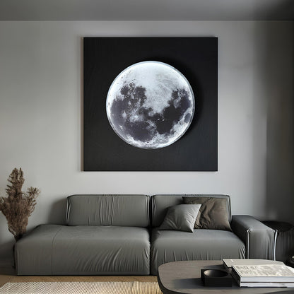 Dimbare 3D-Effect LED Wand Maanlamp en Plafondlamp