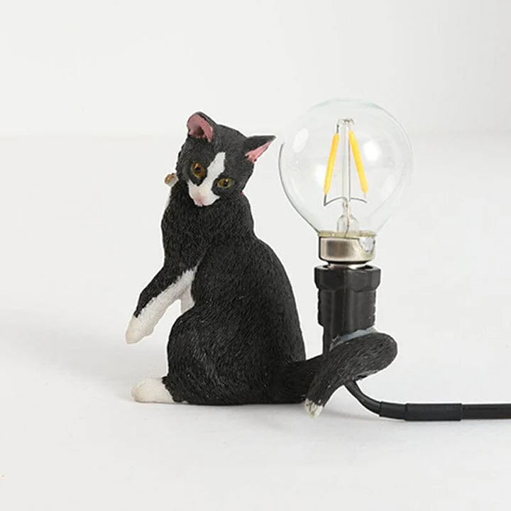 Decoratieve Kat TafelLamp–Speels en Sfeervol Licht