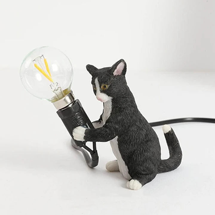 Decoratieve Kat TafelLamp–Speels en Sfeervol Licht