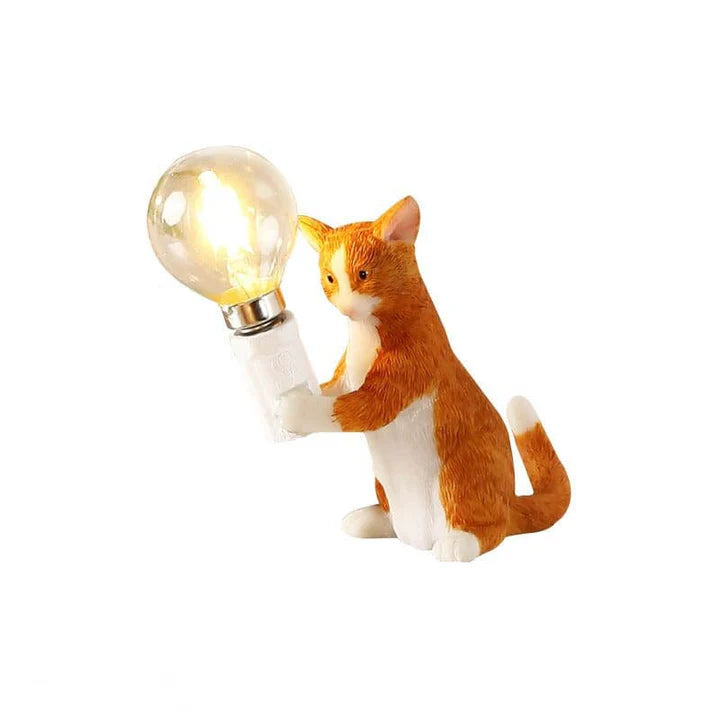 Decoratieve Kat TafelLamp–Speels en Sfeervol Licht