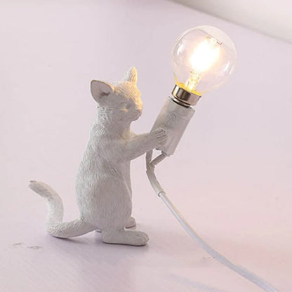 Decoratieve Kat TafelLamp–Speels en Sfeervol Licht