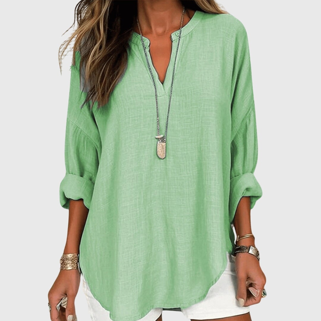 Women's Beachwear Long Sleeve Casual Shirt | Beach Shirt - Image 3