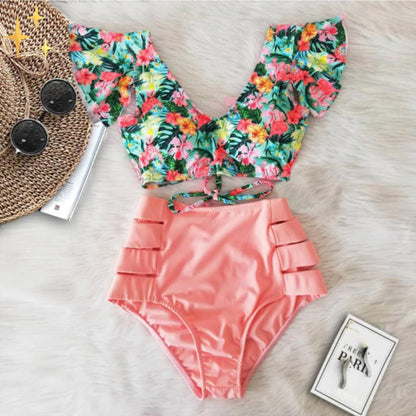 Women's Beachwear Set High Waisted Bikini | Swimwear - Image 10