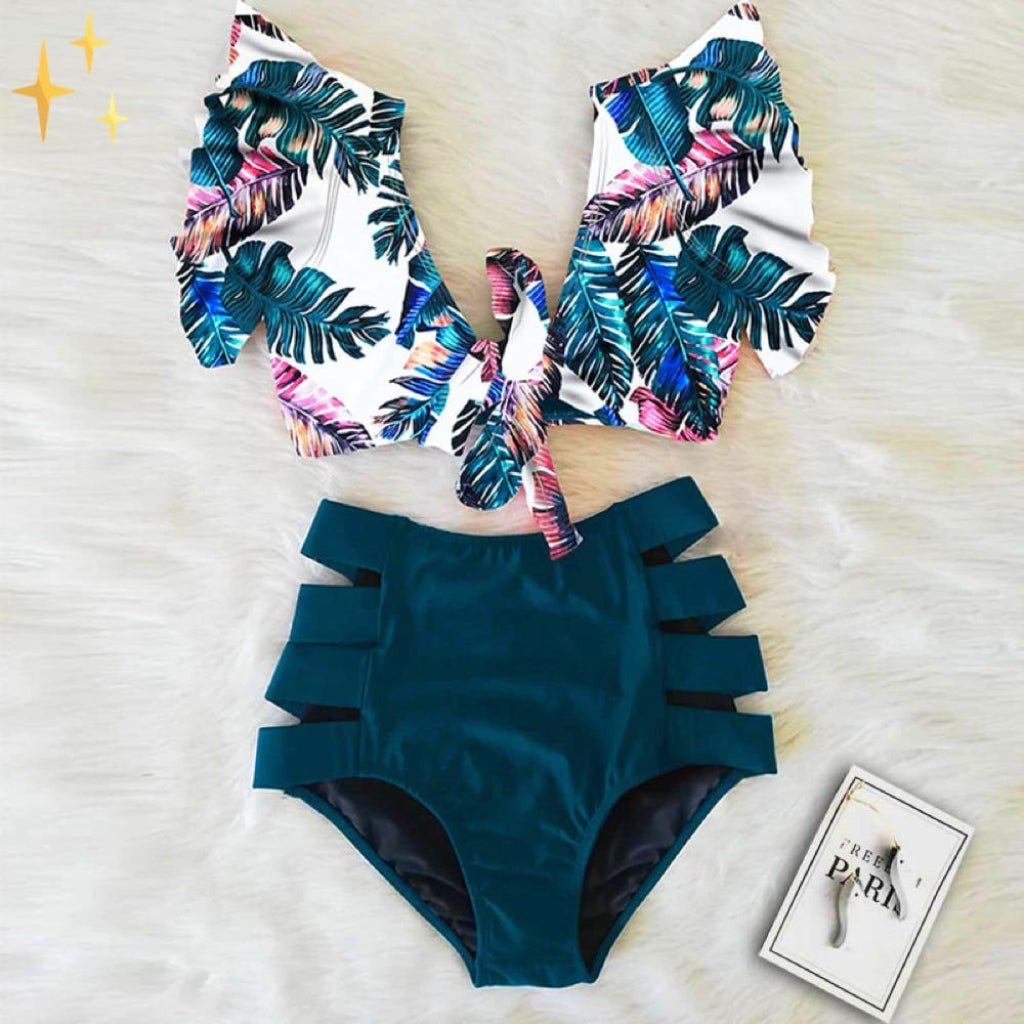 Women's Beachwear Set High Waisted Bikini | Swimwear - Image 11