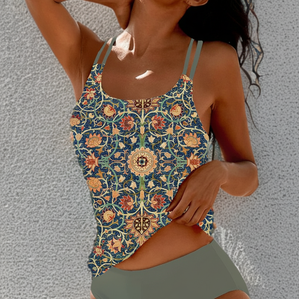 Women's Beachwear Swimsuit Double-Strap | Swimwear - Image 1