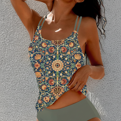 Women's Beachwear Swimsuit Double-Strap | Swimwear - Image 1