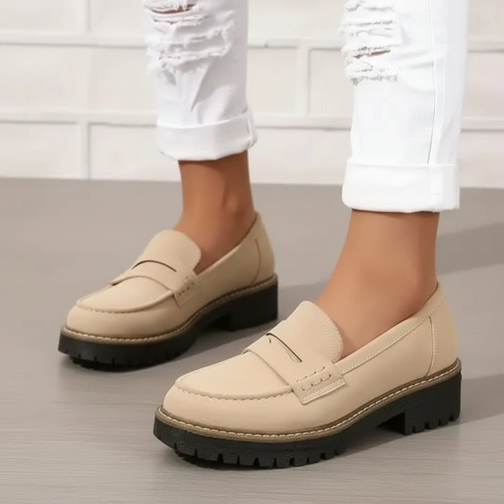 Women's Chunky Loafers Slip-On | Lug Sole - Image 2