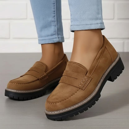 Women's Chunky Loafers Slip-On | Lug Sole - Image 4
