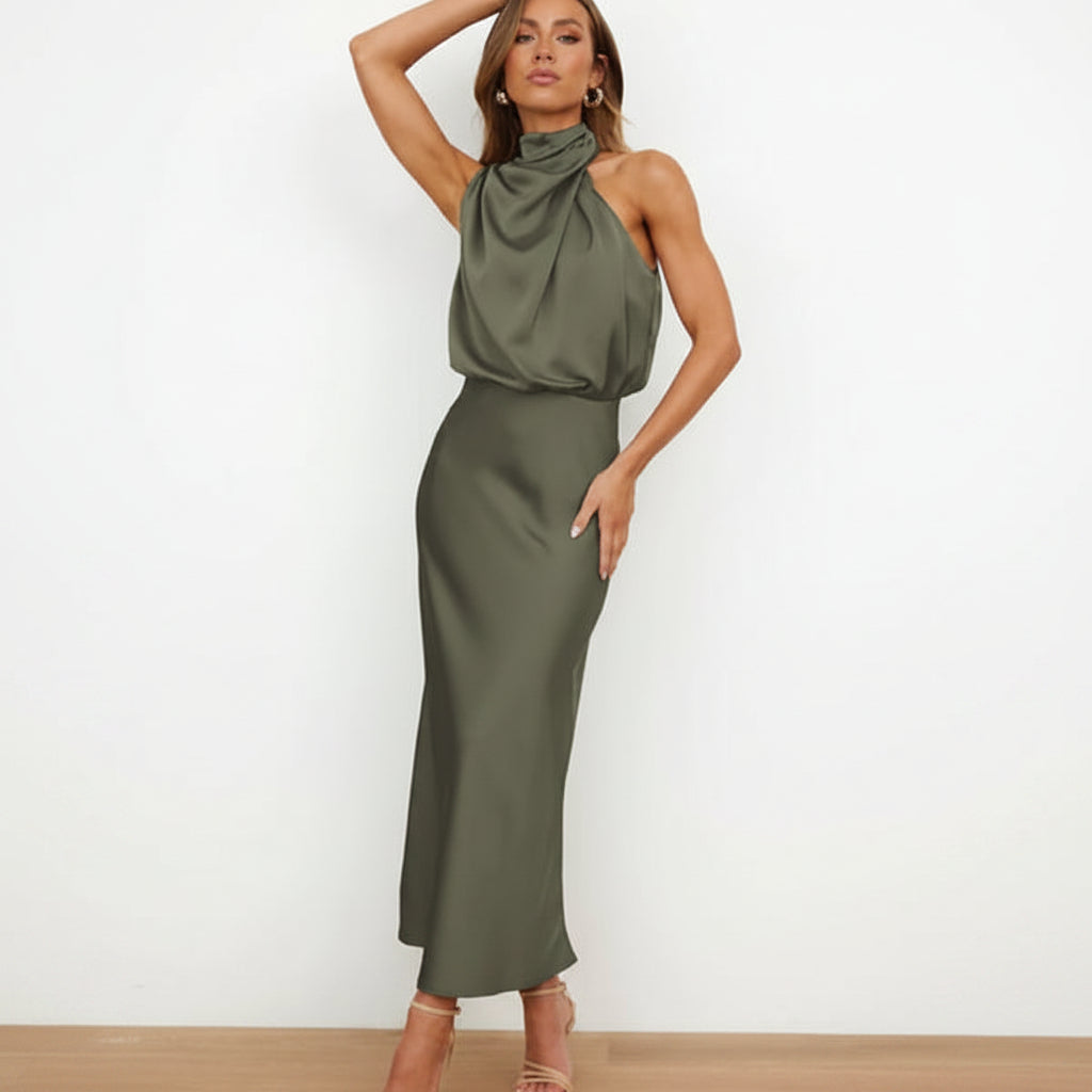 Women's Guest Wedding Dress Bodycon Evening Gown | Cocktail - Image 3