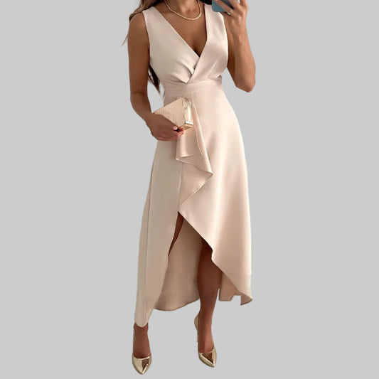 Women's Guest Wedding Dress Casual | Wrap Dress - Image 1