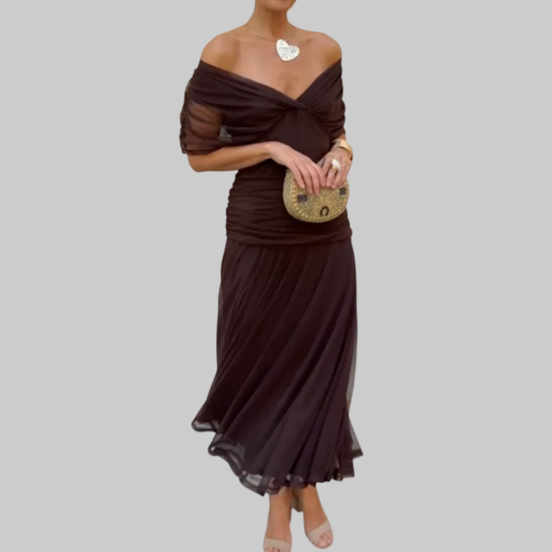 Women's Guest Wedding Dress Formal Maxi | Evening Gown - Image 2