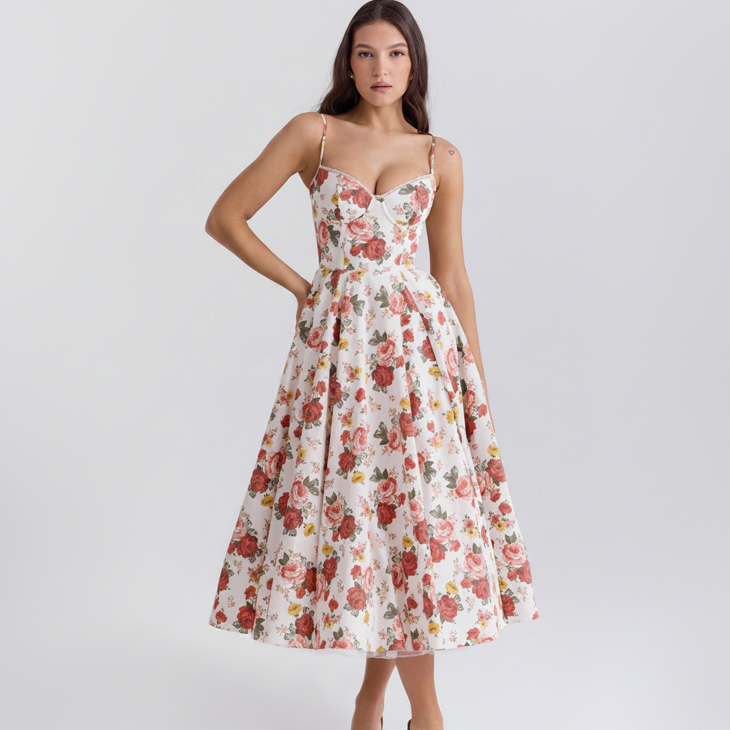 Women's Guest Wedding Dress Formal Midi | Party Dress - Image 13