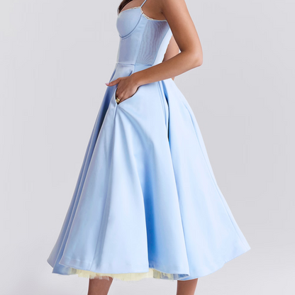 Women's Guest Wedding Dress Formal Midi | Party Dress - Image 3