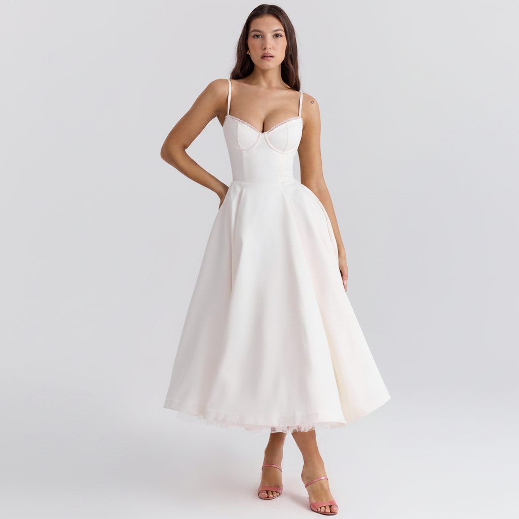 Women's Guest Wedding Dress Formal Midi | Party Dress - Image 7