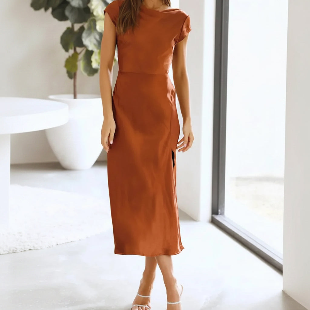 Women's Guest Wedding Dress Slip | Midi - Image 2