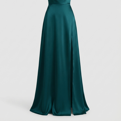 Women's Guest Wedding Floral Maxi Dress Long Sleeve | Formal - Image 5