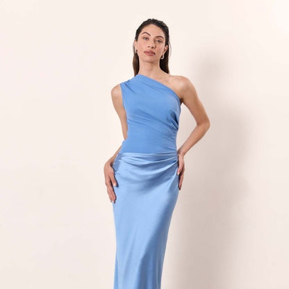 Women's Guest Wedding Floral Maxi Long Sleeve Dress - Image 4