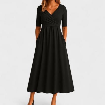 Women's Guest Wedding Formal Dress Midi | Flattering - Image 2