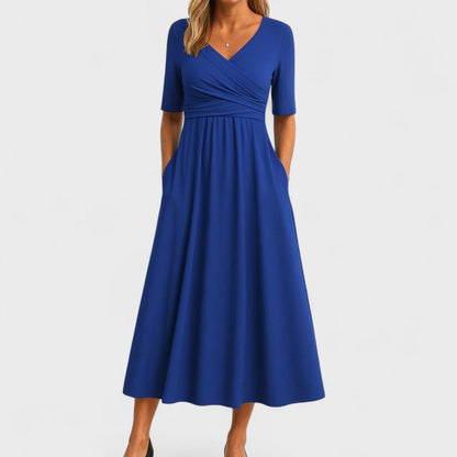 Women's Guest Wedding Formal Dress Midi | Flattering - Image 3