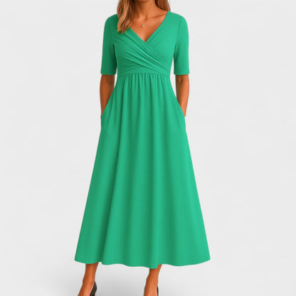 Women's Guest Wedding Formal Dress Midi | Flattering - Image 5