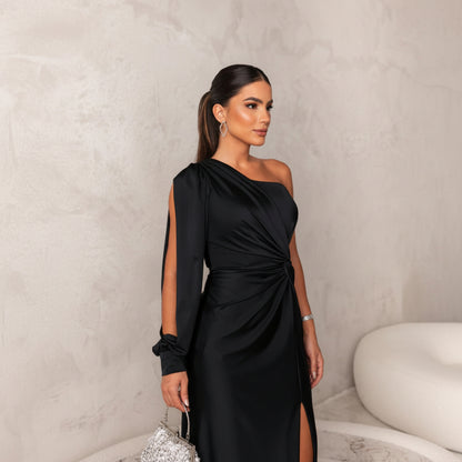 Women's Guest Wedding Formal Maxi Dress | One-Shoulder - Image 13