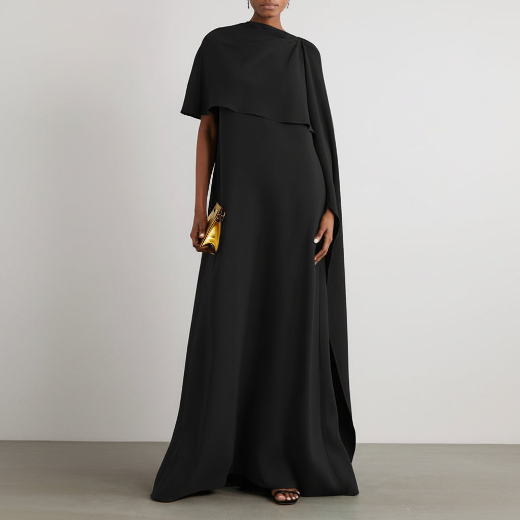 Women's Guest Wedding Loose Maxi Dress Asymmetric | Evening - Image 2