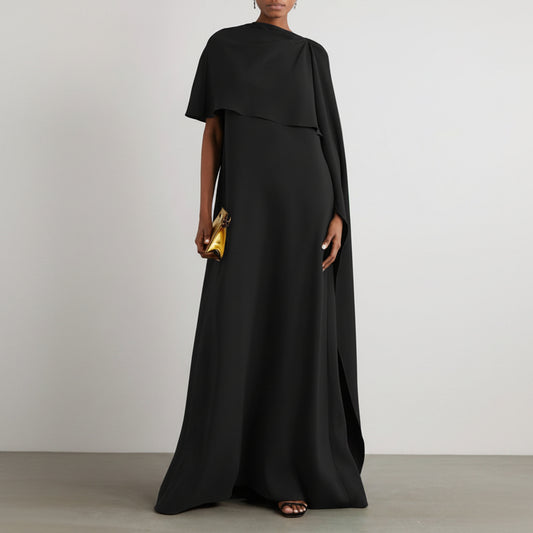 Women's Guest Wedding Loose Maxi Dress Asymmetric | Evening - Image 2